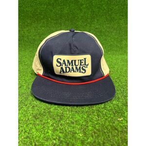 Vintage Style Sam Adams Beer Snapback hat cap 90s Y2K